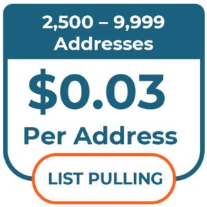 List Pulling For Real Estate Investors 2500-9999 Address