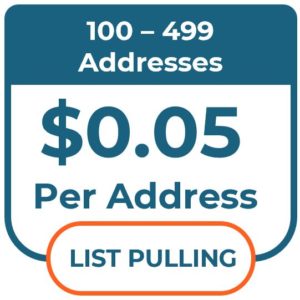 Real Estate List Pulling 100-499 Address Probate Liens Foreclosure Divorce