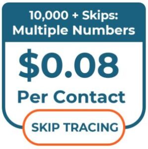 SKIP TRACING: MULTIPLE NUMBERS 10000 + Skips Cheapest Skip Tracing Services